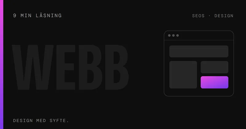 SEOS Design – guide om att byta webbyrå