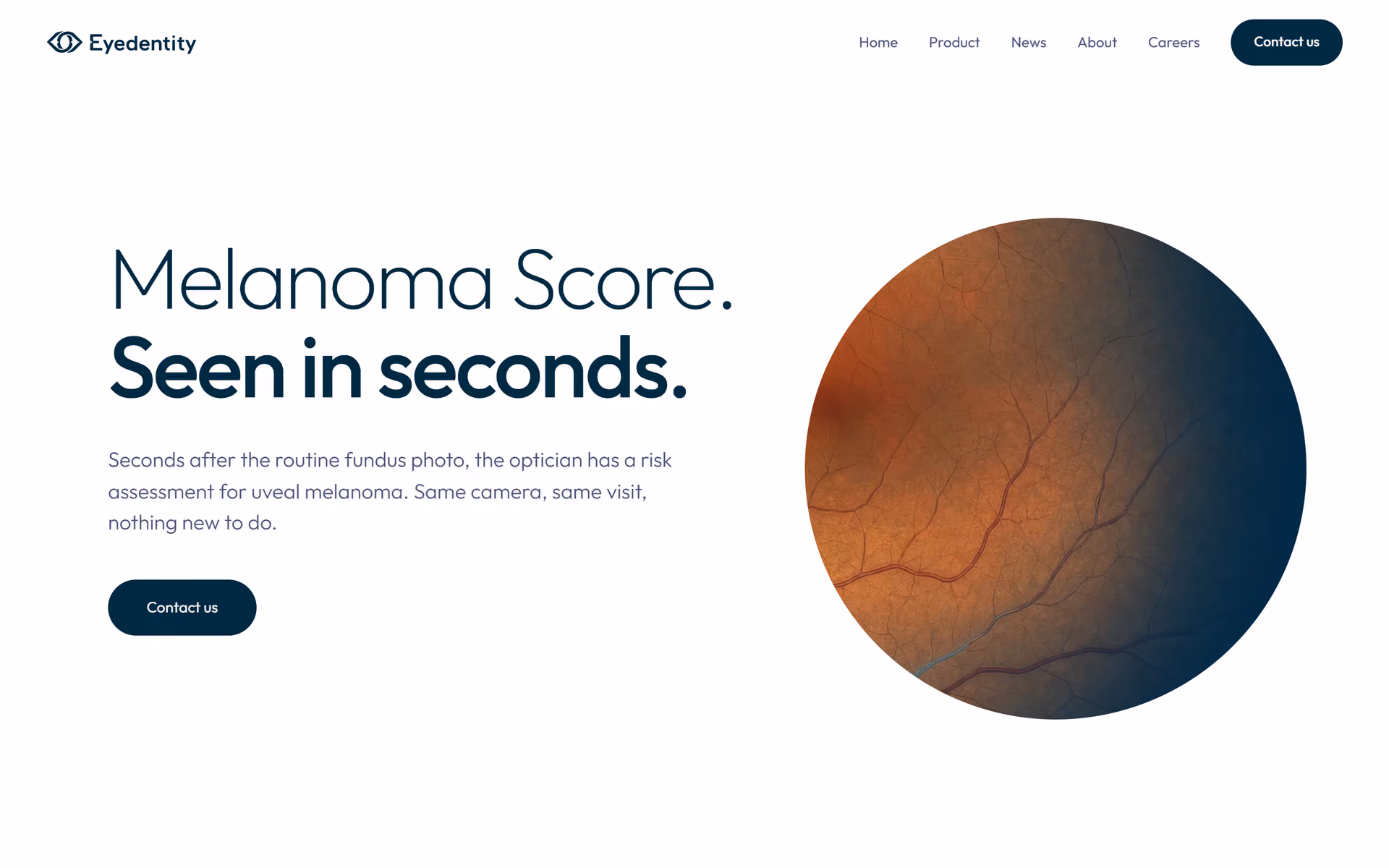 Produktsidan för Melanoma Score