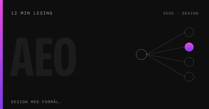 Omslagsbilde: AEO – SEOS Design