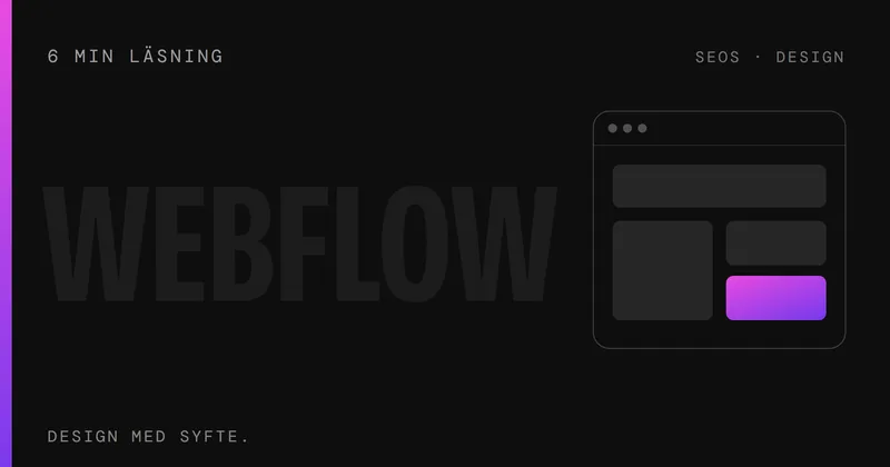 Webflow – SEOS Design